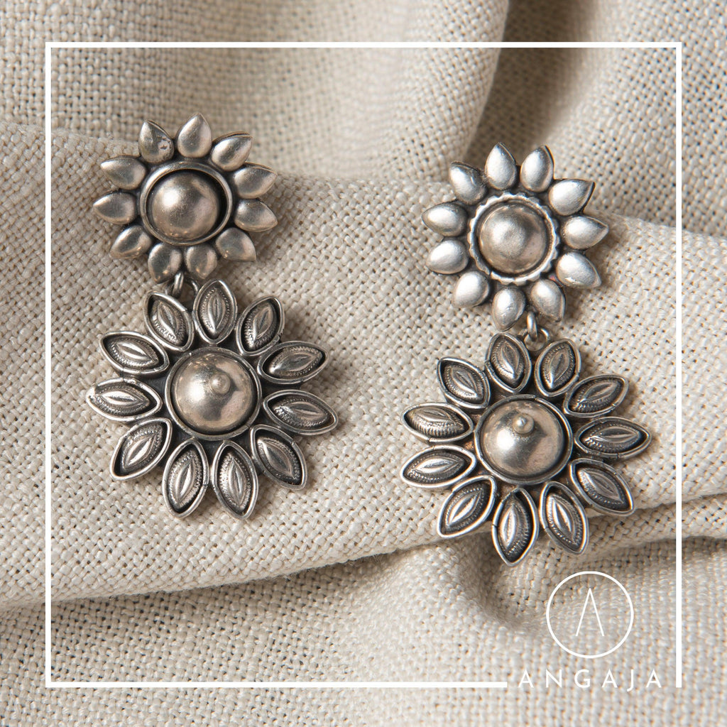 Silver Earrings - Angaja Silver