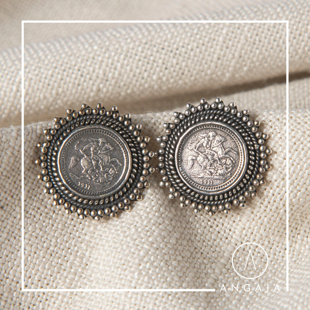 Silver Earrings - Angaja Silver