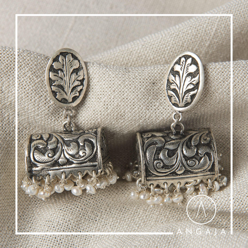 Silver Earrings - Angaja Silver