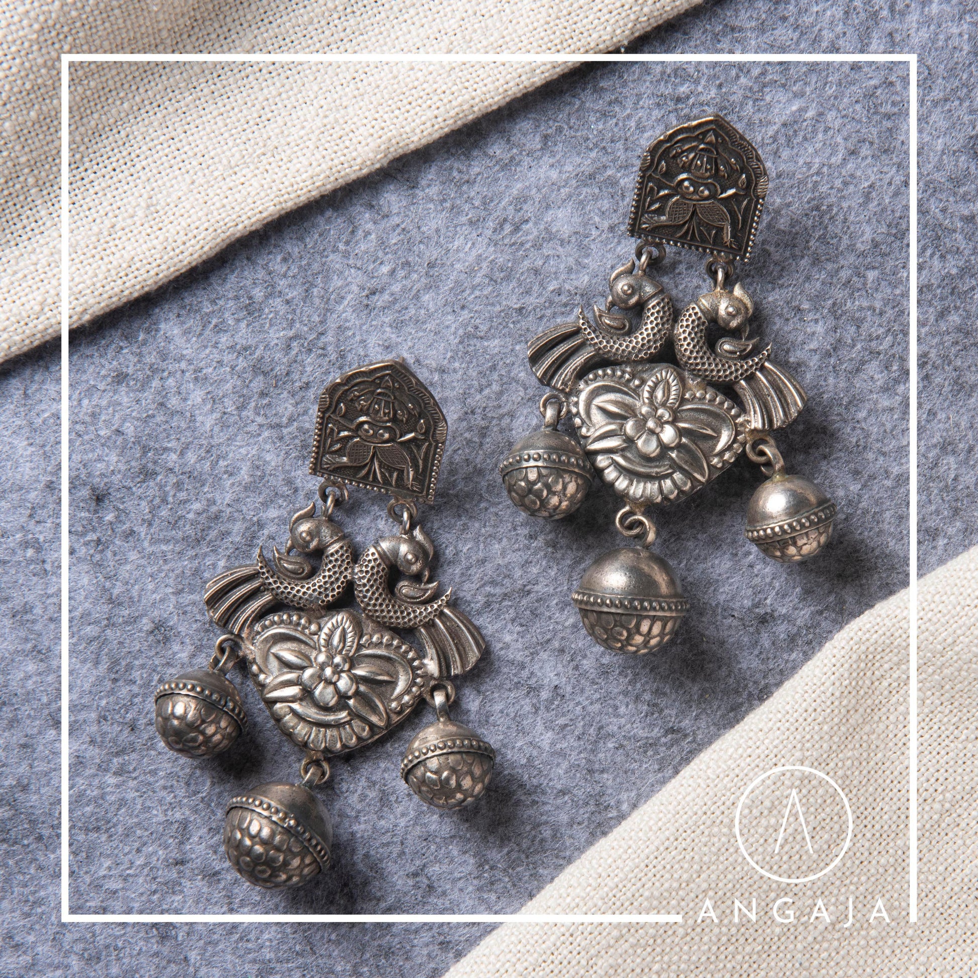 Silver Earrings - Angaja Silver