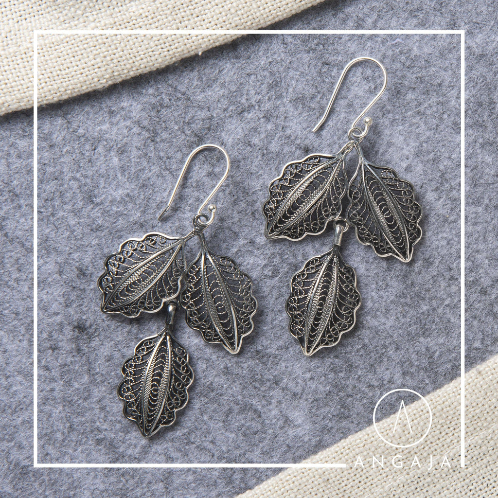 Silver Earrings - Angaja Silver