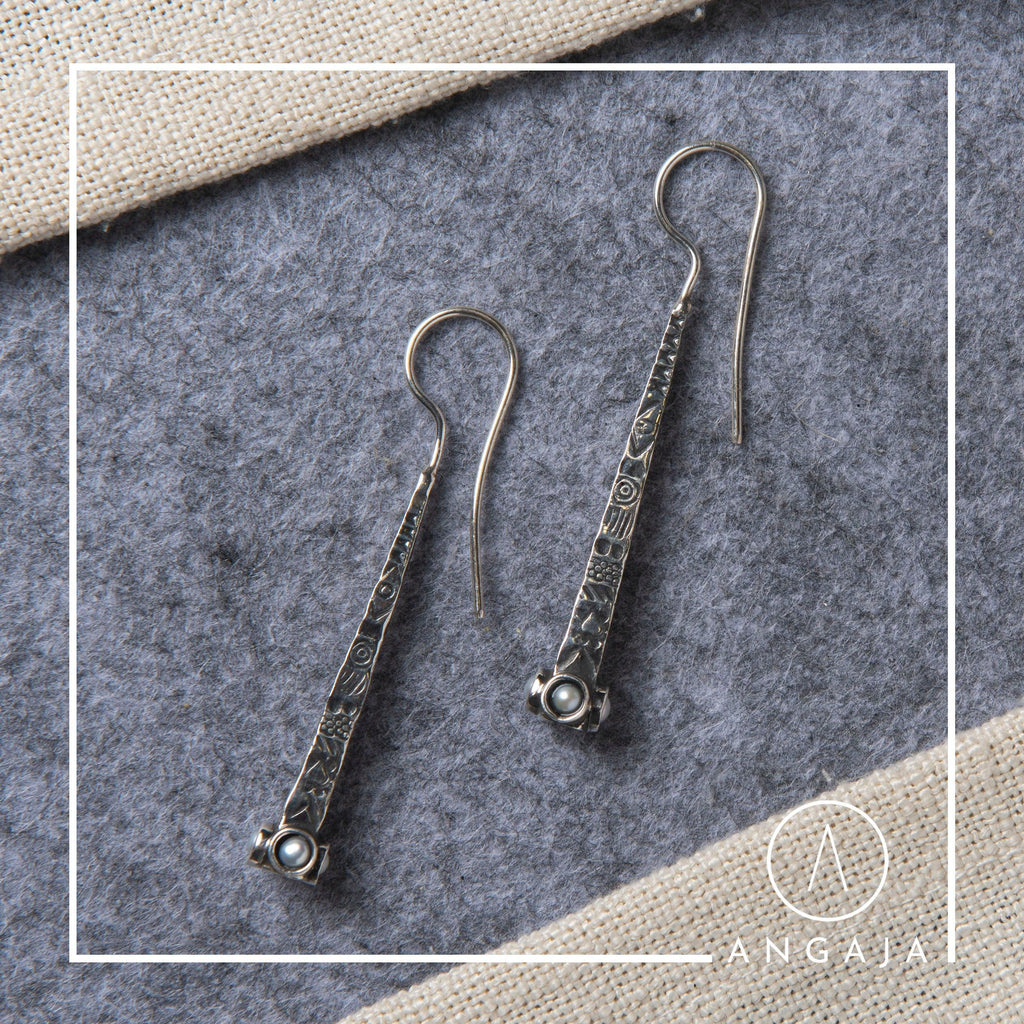 Silver Earrings - Angaja Silver