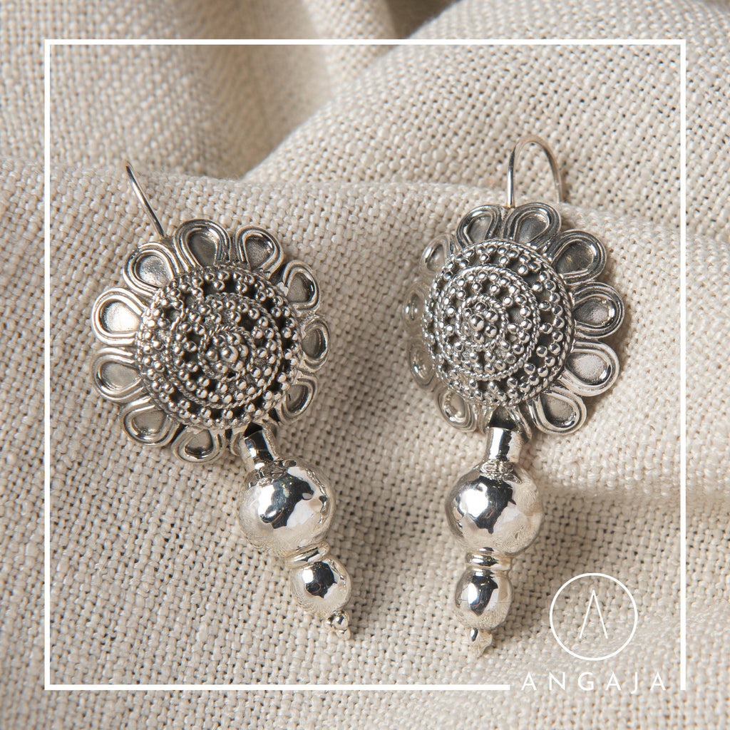 Silver Earrings - Angaja Silver