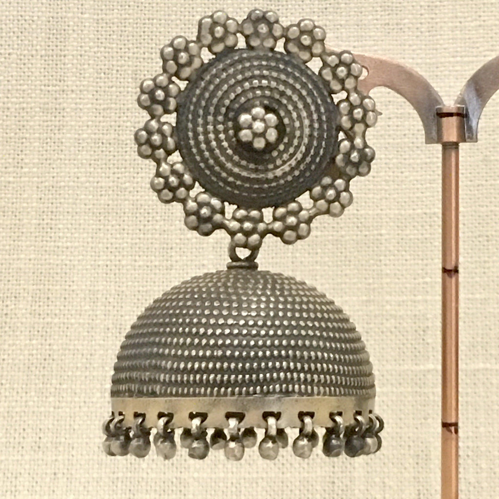 Silver Jhumka - Angaja Silver