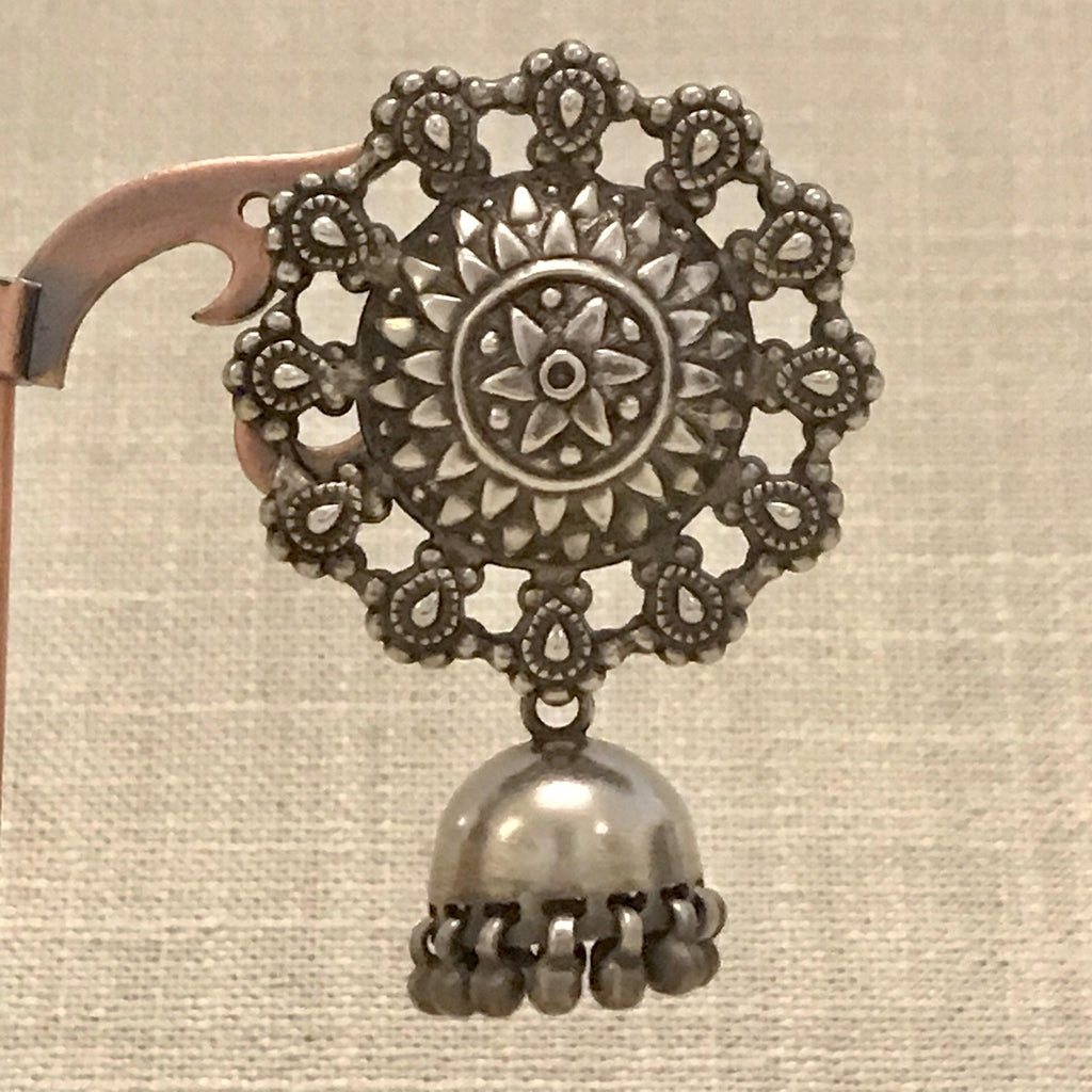 Silver Jhumki - Angaja Silver