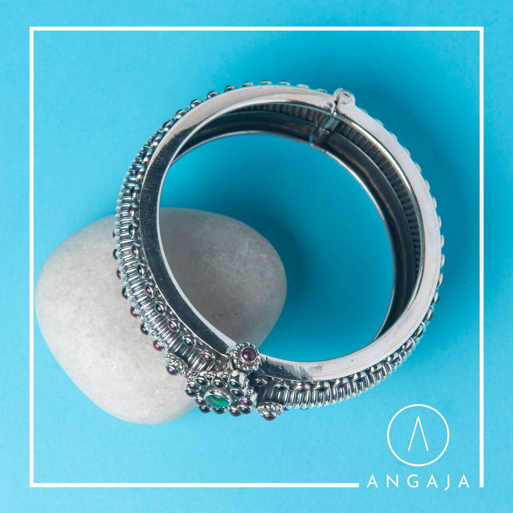 Silver Kada - Angaja Silver