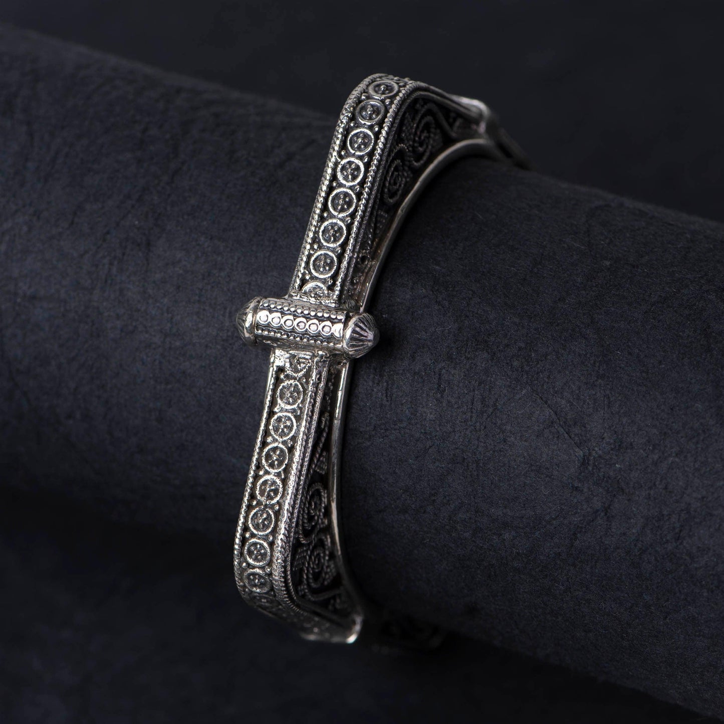 Silver Kada - Angaja Silver