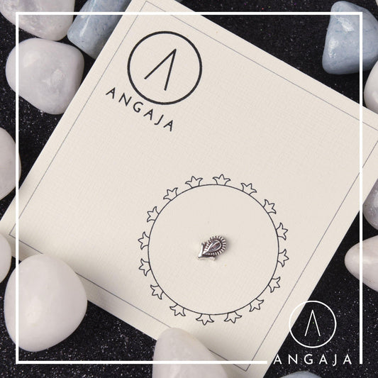 Silver Nose Pin - Angaja Silver