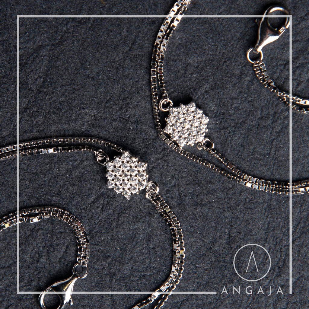 Silver Pajeb / Anklet - Angaja Silver