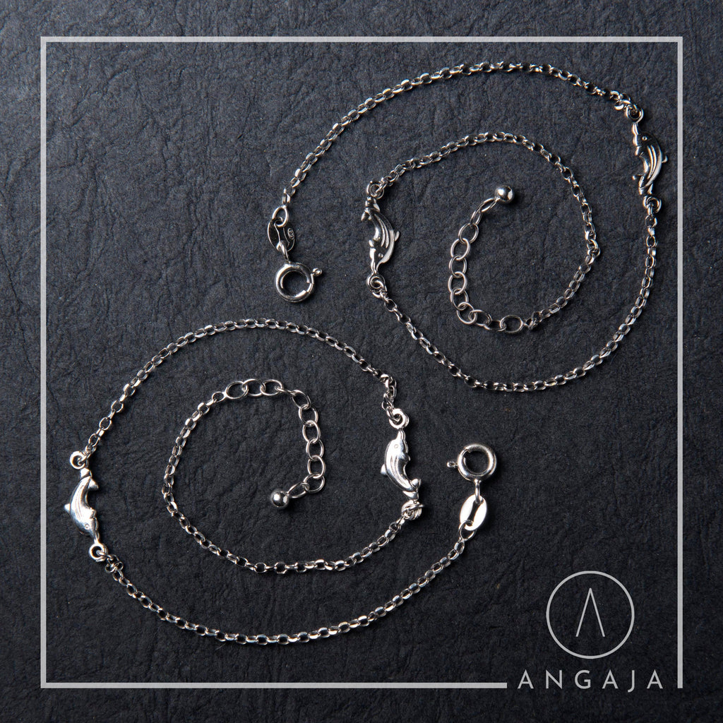 Silver Pajeb / Anklet - Angaja Silver