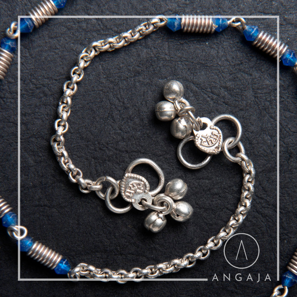 Silver Pajeb / Anklet - Angaja Silver