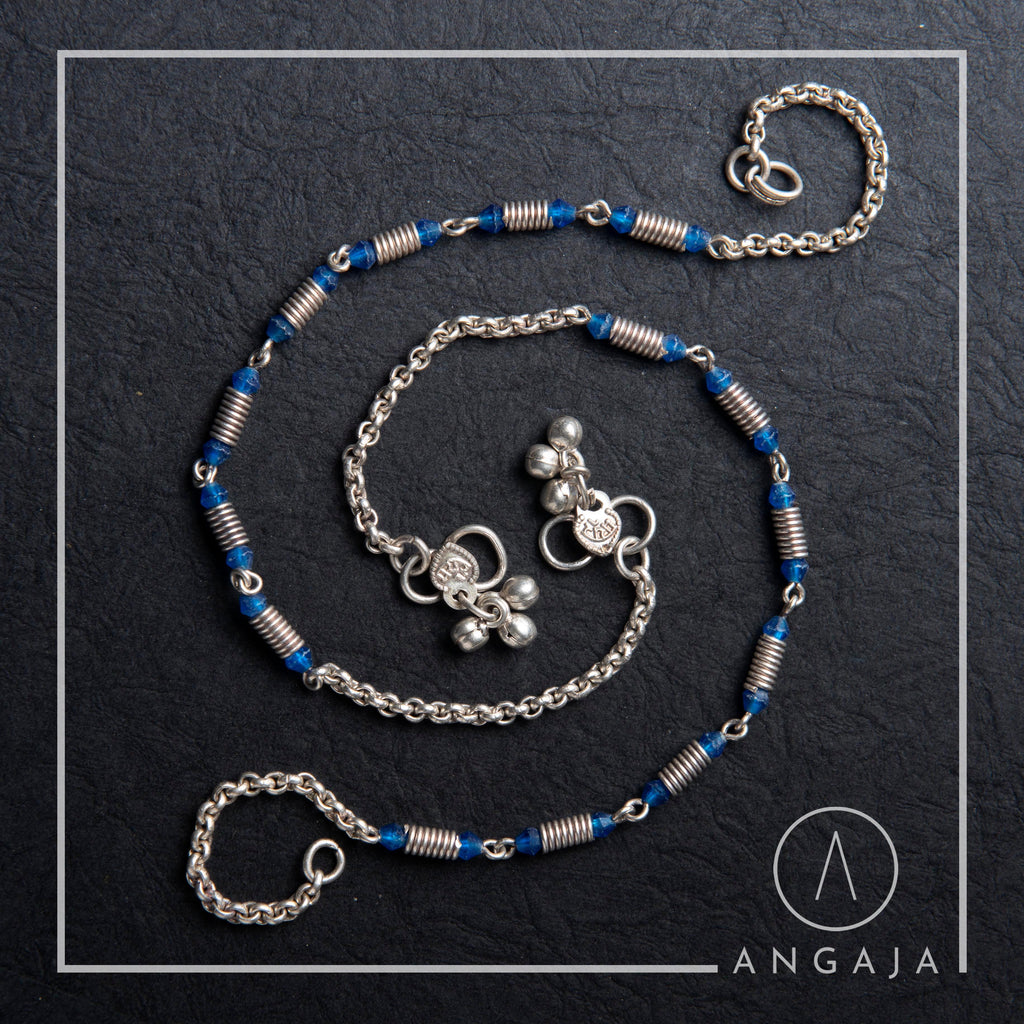 Silver Pajeb / Anklet - Angaja Silver