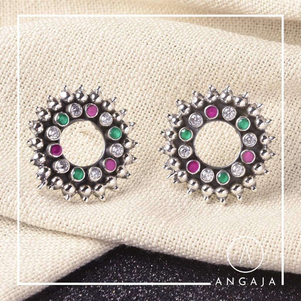 Silver Studs - Angaja Silver