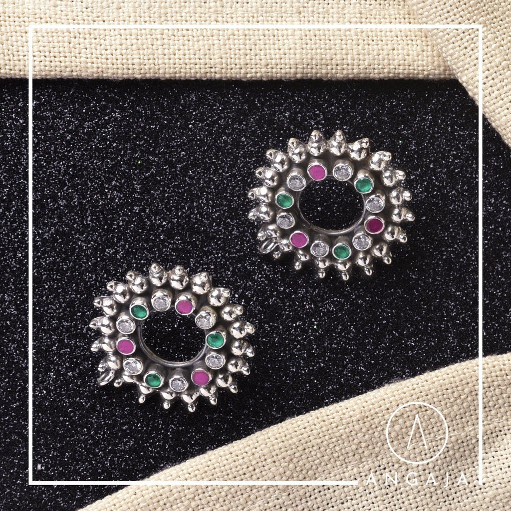 Silver Studs - Angaja Silver