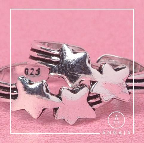 Silver Toe Ring - Angaja Silver