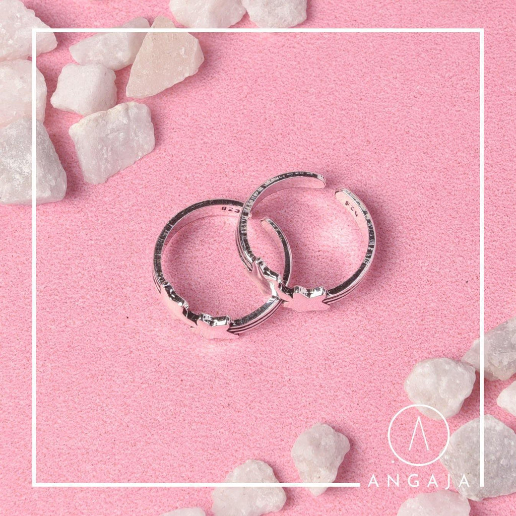 Silver Toe Ring - Angaja Silver