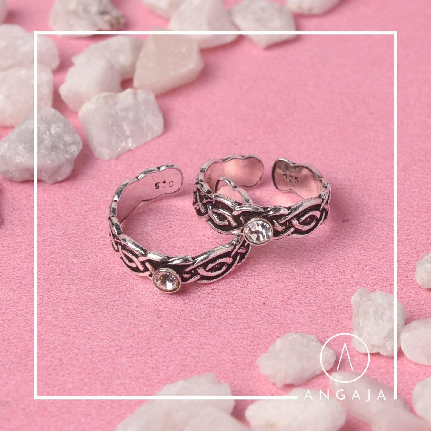 Silver Toe Ring - Angaja Silver