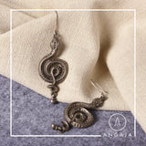 Snake Earrings - Angaja Silver