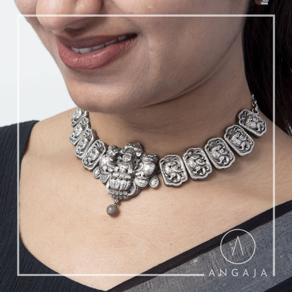 Temple Necklace - Angaja Silver