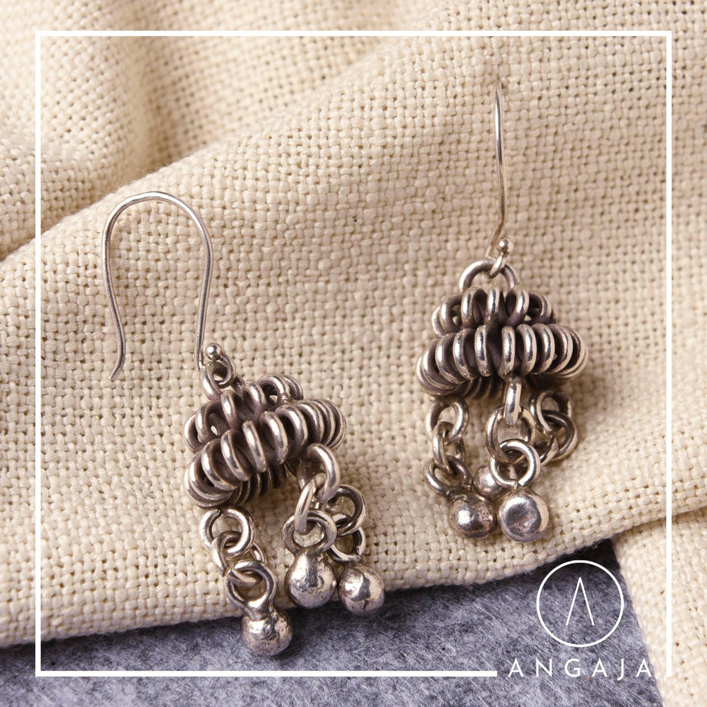 Thai Silver Earrings - Angaja Silver