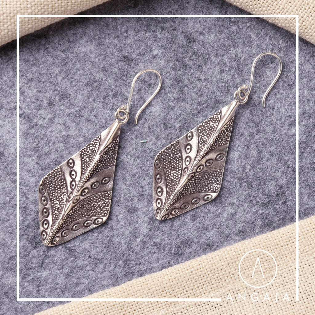 Thai Silver Earrings - Angaja Silver