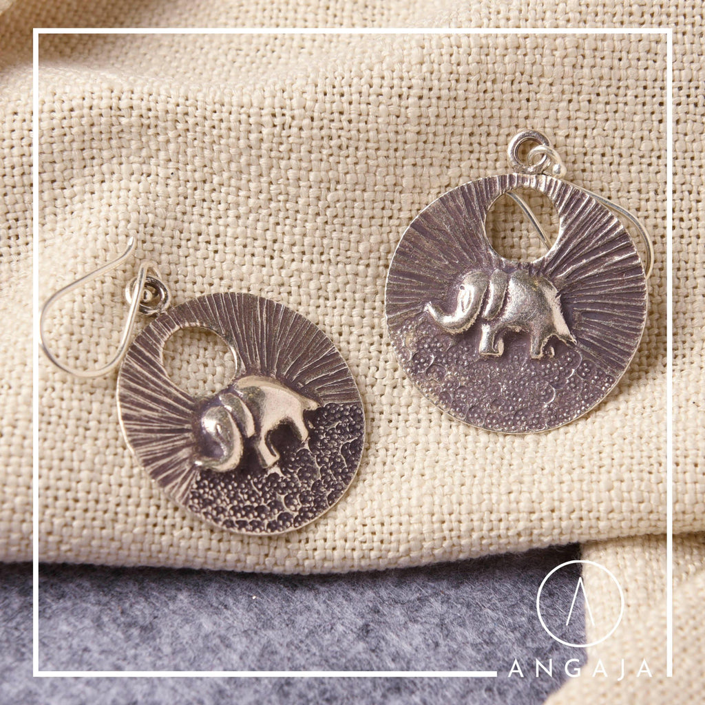 Thai Silver Earrings - Angaja Silver