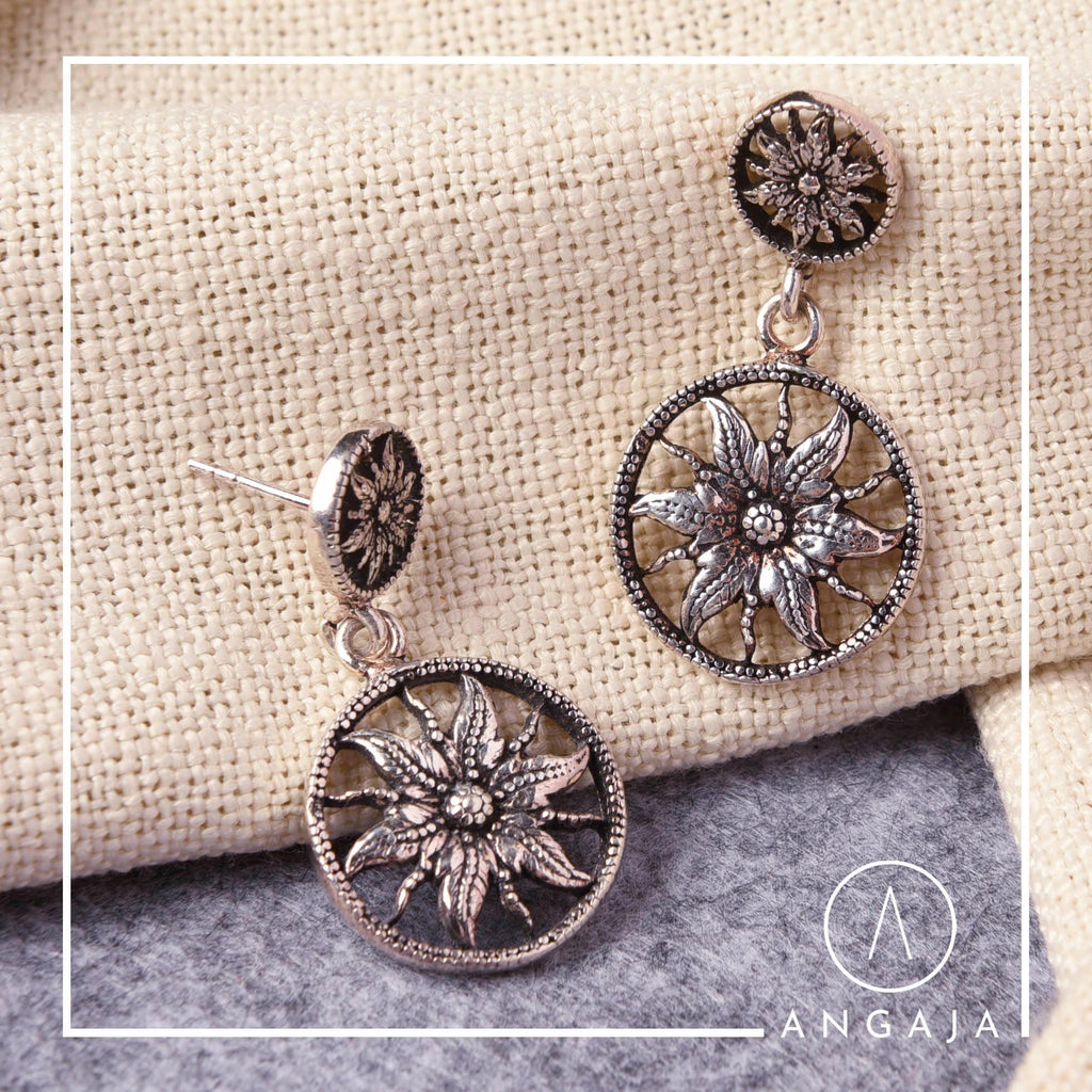 Thai Silver Earrings - Angaja Silver