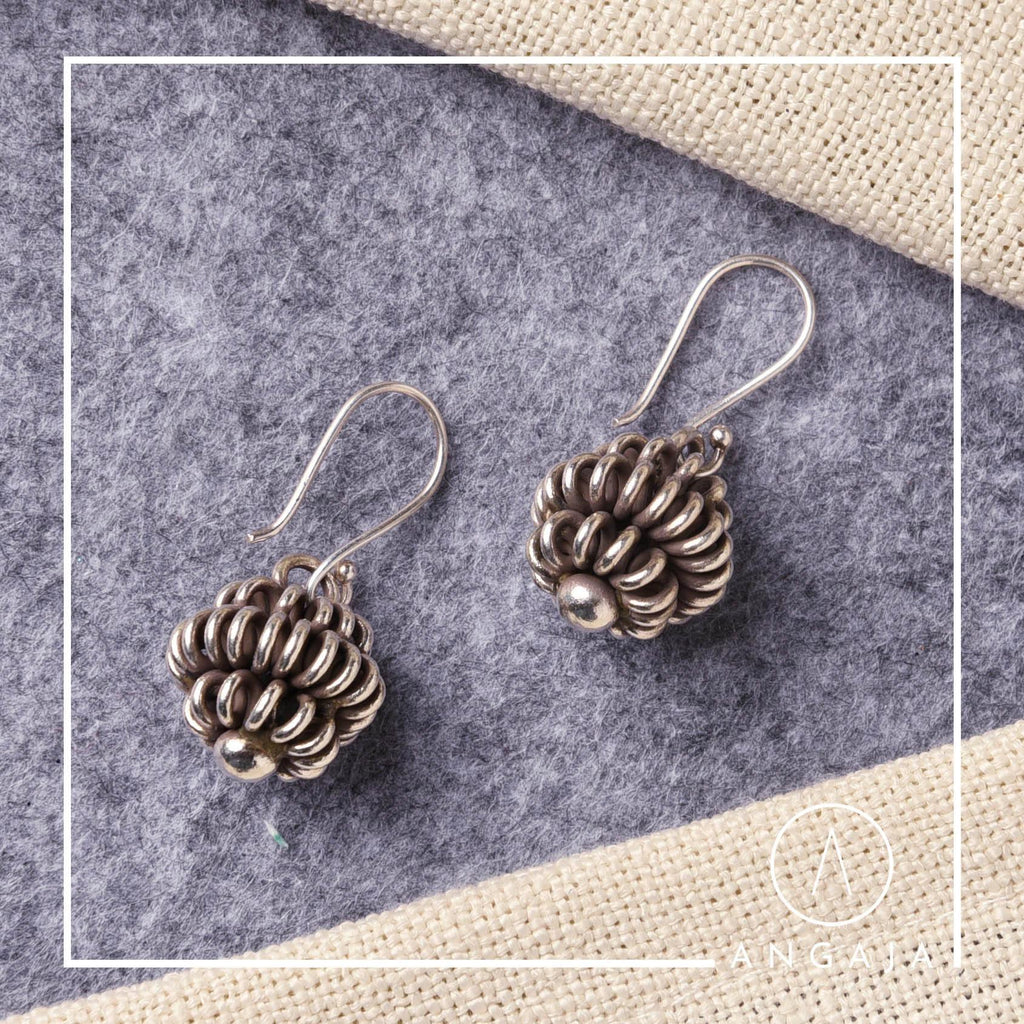 Thai Silver Earrings - Angaja Silver