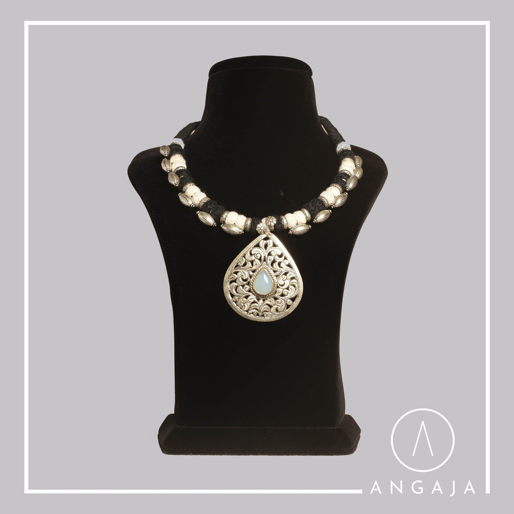 Tribal Necklace - Angaja Silver