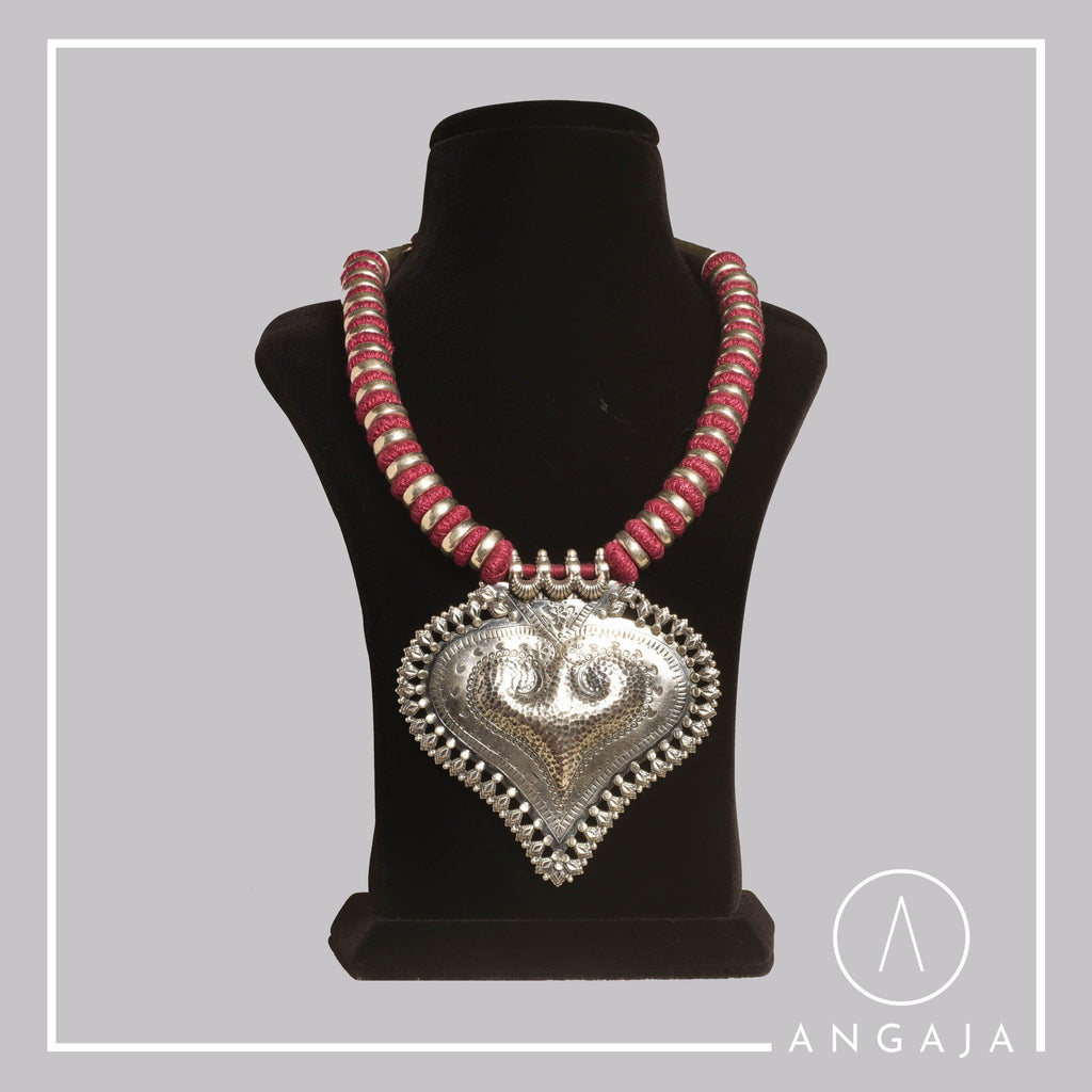 Tribal Necklace - Angaja Silver