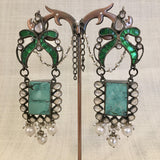 Turquoise Royal with Chain - Angaja Silver