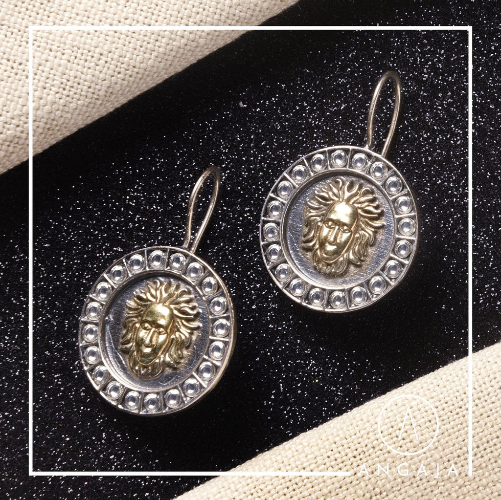 Varsace Cutstone Earring - Angaja Silver