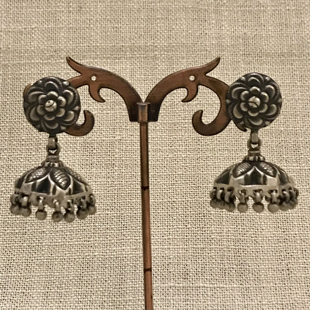 Silver Jhumki - Angaja Silver